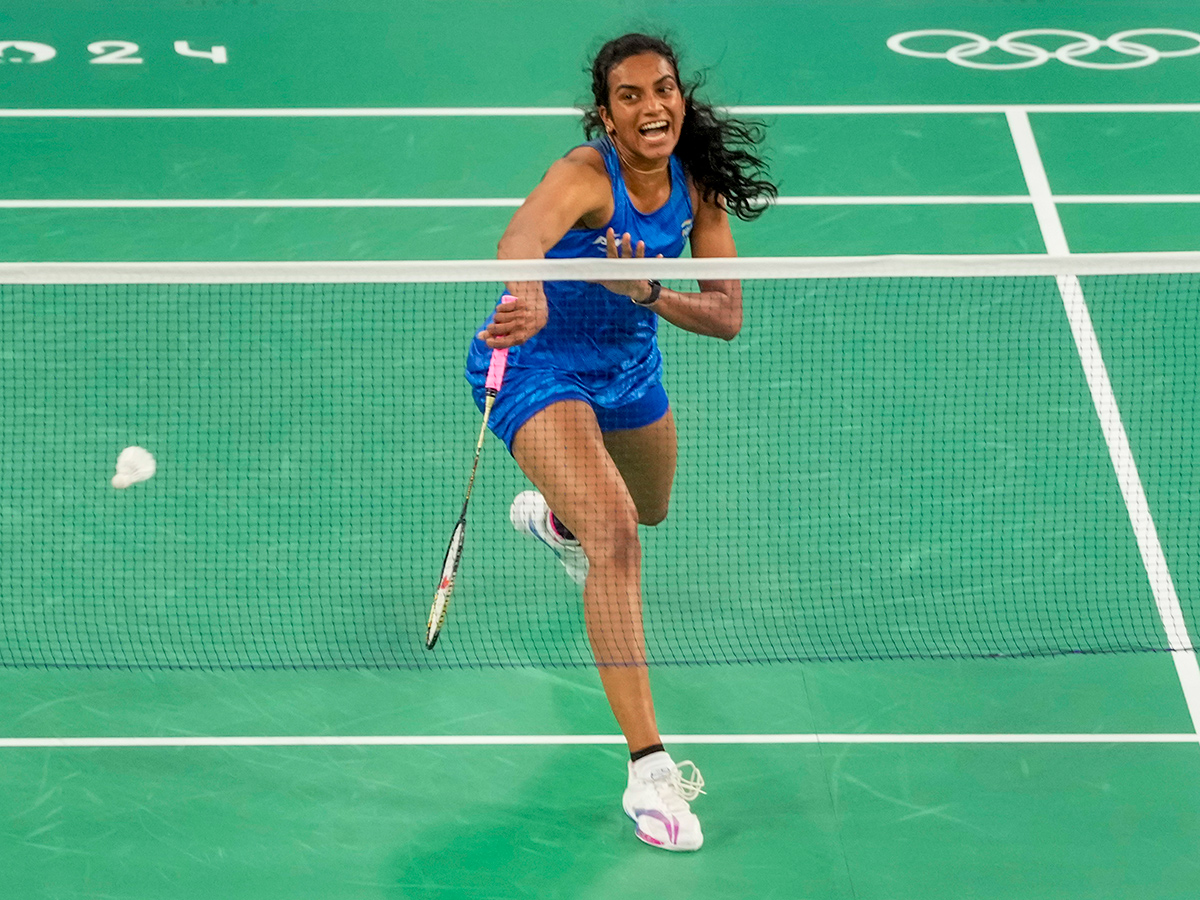 PV Sindhu match during the Paris 2024 Olympic Photos3