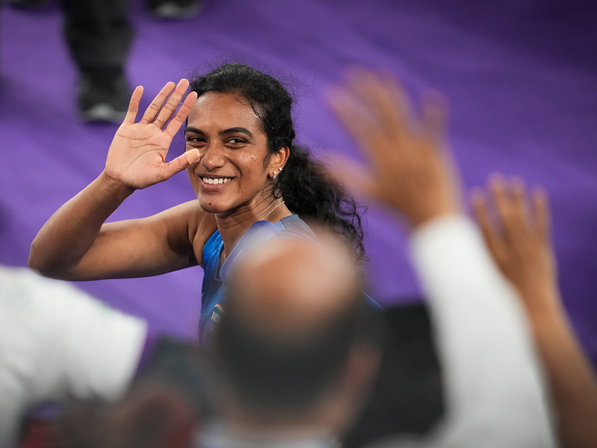 PV Sindhu match during the Paris 2024 Olympic Photos6