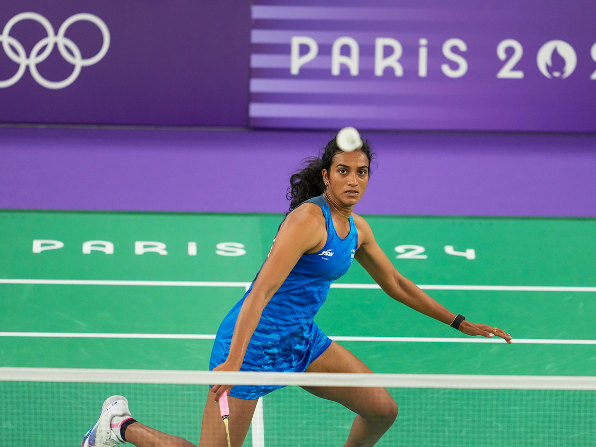 PV Sindhu match during the Paris 2024 Olympic Photos8