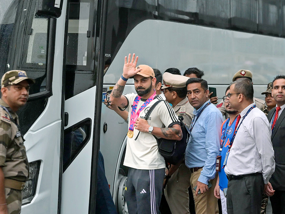 Indian cricket team returned Thursday after winning the T20 Cricket World Cup1