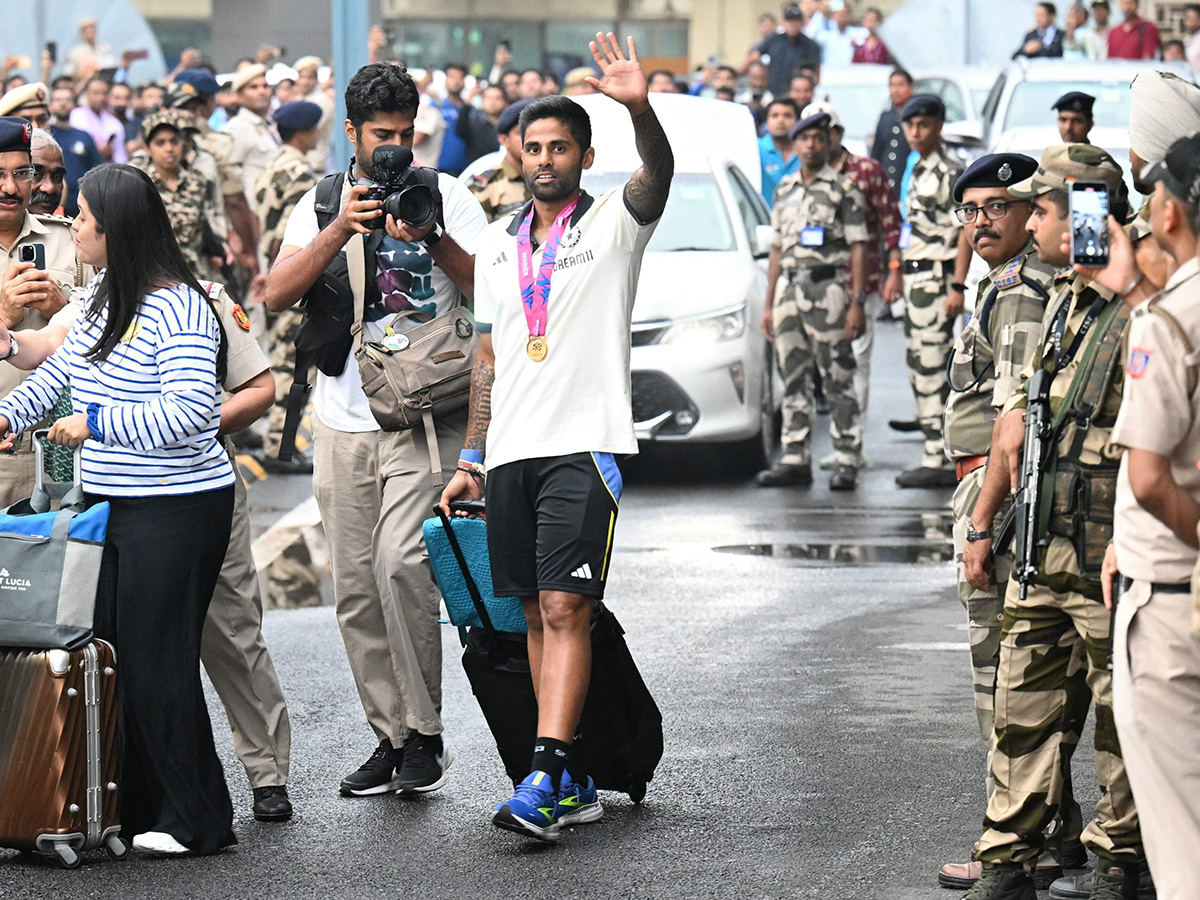 Indian cricket team returned Thursday after winning the T20 Cricket World Cup14