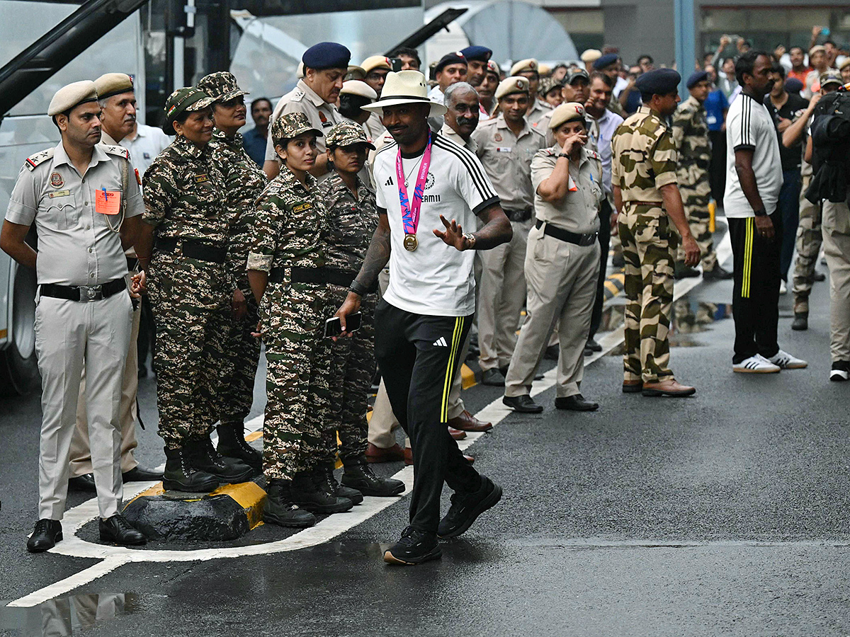 Indian cricket team returned Thursday after winning the T20 Cricket World Cup16