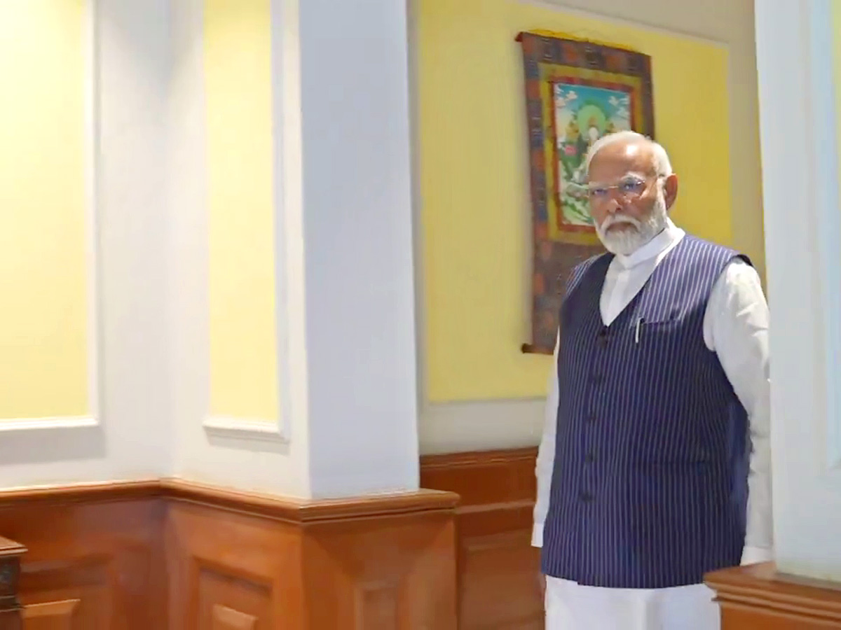 Team India Meets PM Modi At His Office After T20 World Cup 2024 Win, Photos Gallery22