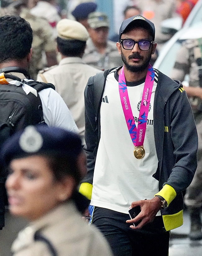 Indian cricket team returned Thursday after winning the T20 Cricket World Cup9