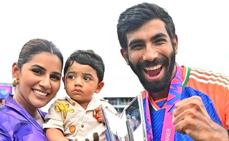 Narendra Modi Adorable moment with Jasprit Bumrah's son, photos goes viral7