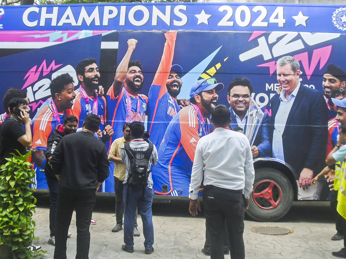 Team India T20 World Cup Victory Parade Photos12