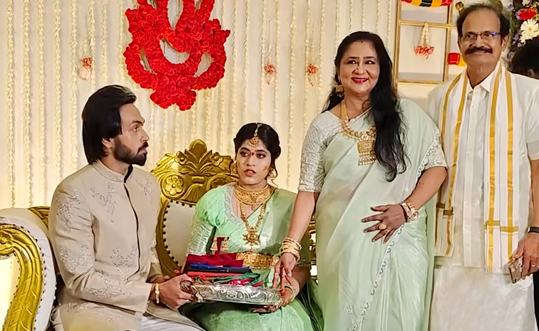 Maanas Nagulapalli Shared his Wife Seemantham Function Photos9