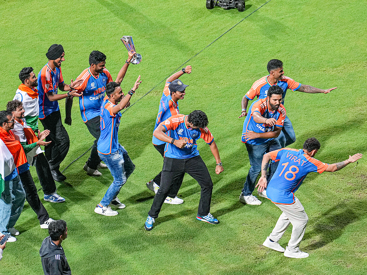 T20 World Cup winning Indian cricket team ceremony at the Wankhede Stadium26