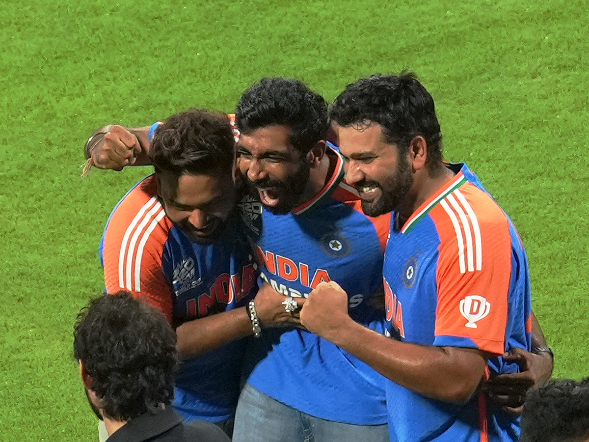 T20 World Cup winning Indian cricket team ceremony at the Wankhede Stadium4