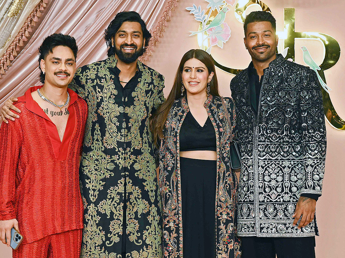 Indian Cricketers At Anant Ambani and Radhika Merchant Sangeet Ceremony in Mumbai12