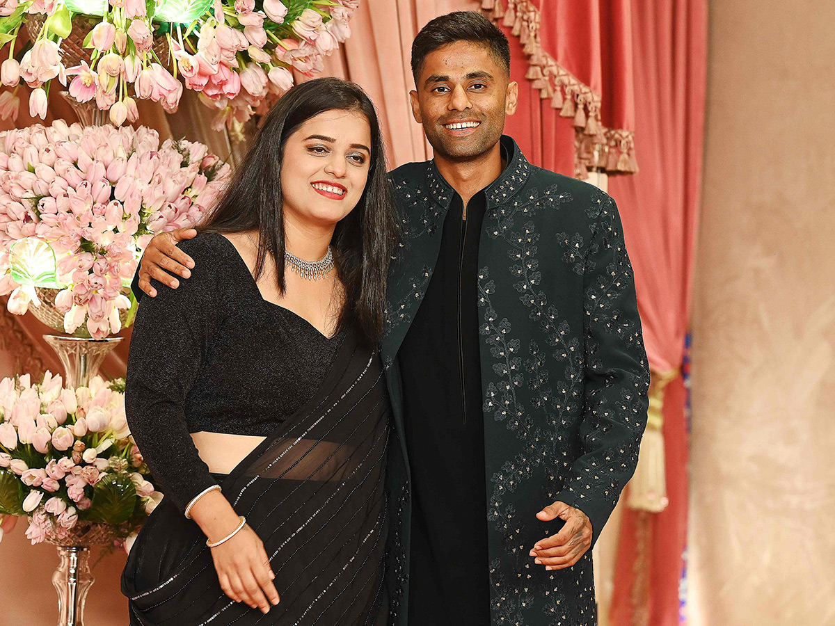 Indian Cricketers At Anant Ambani and Radhika Merchant Sangeet Ceremony in Mumbai14