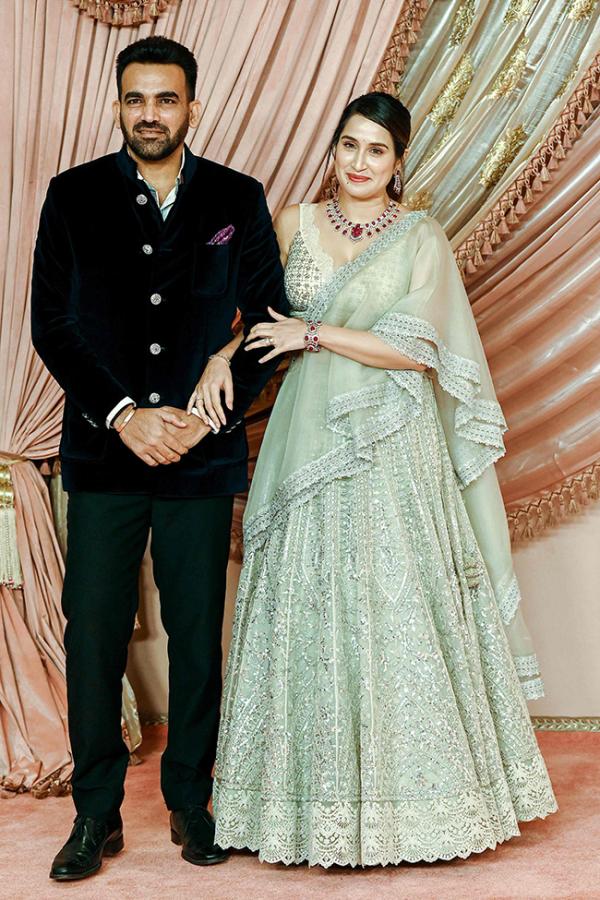 Indian Cricketers At Anant Ambani and Radhika Merchant Sangeet Ceremony in Mumbai9