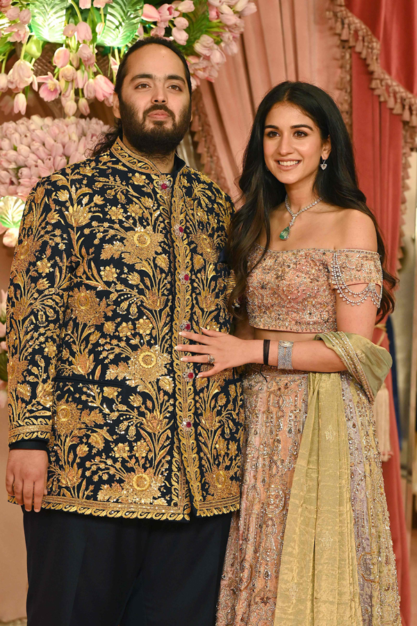 Celebrities Buzz At Anant Ambani And Radhika Merchant's Sangeet: Photos27