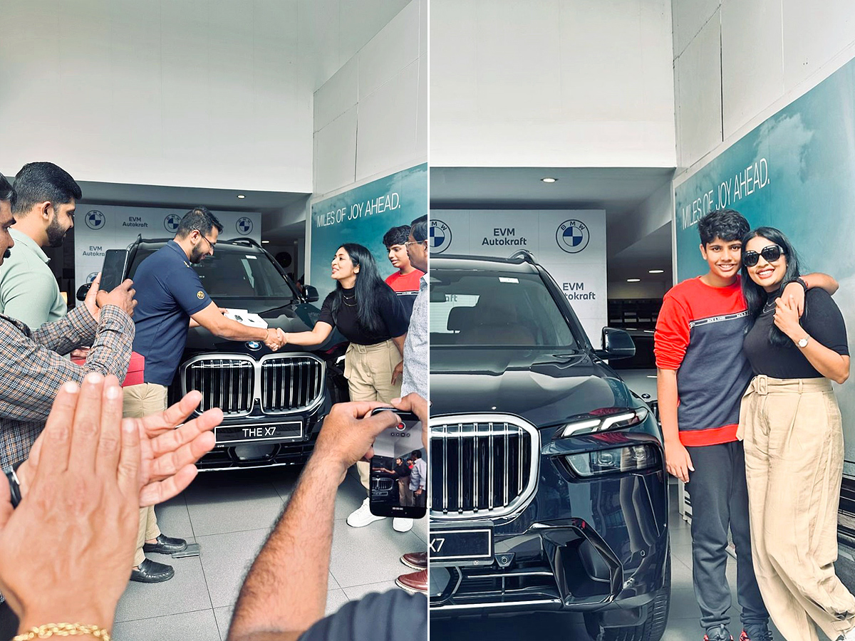 Navya Nair Buys BMW X7 Luxury SUV Photos1