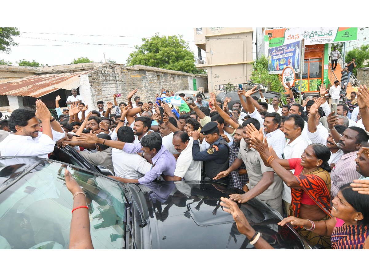 YS Jagan Received Warm Welcome In Kadapa At Pulivendula Photos12