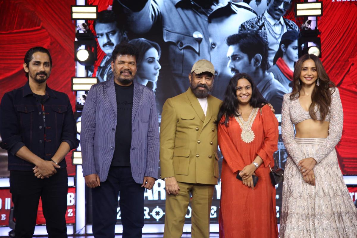 Kamal Haasan's Bharateeyudu 2 Pre Release Event Photos62