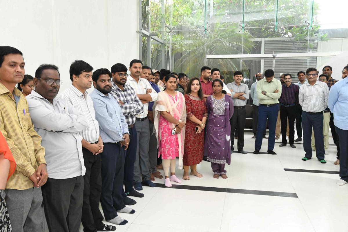 YSR Jayanthi Celebrations In Sakshi Head Office Hyderabad Photos3