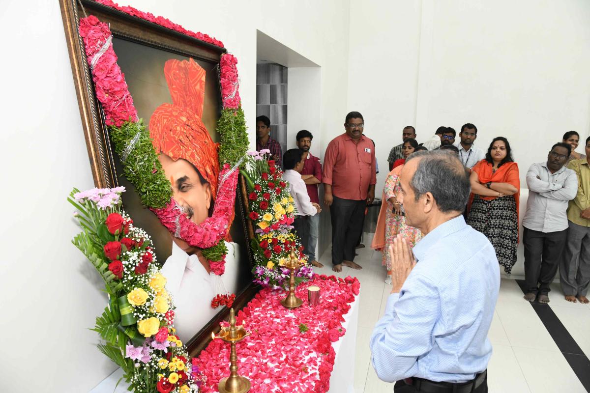 YSR Jayanthi Celebrations In Sakshi Head Office Hyderabad Photos12