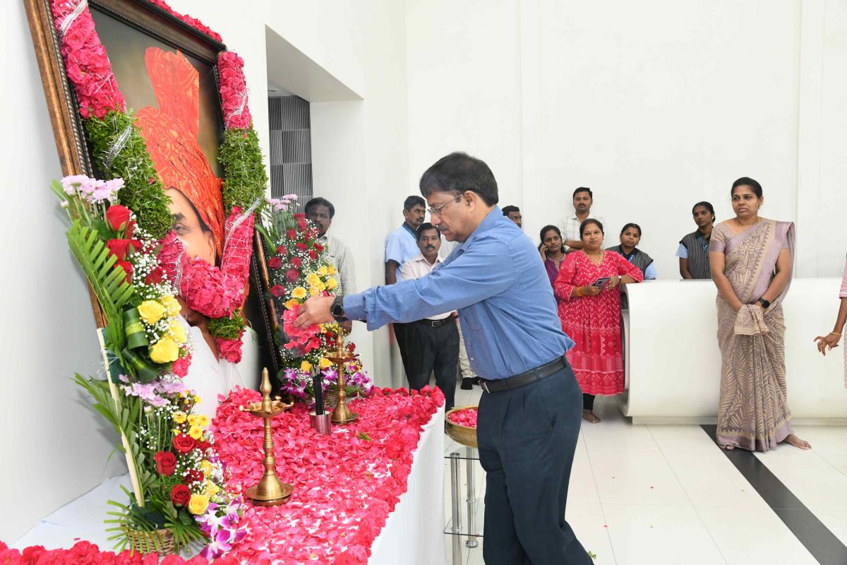 YSR Jayanthi Celebrations In Sakshi Head Office Hyderabad Photos22