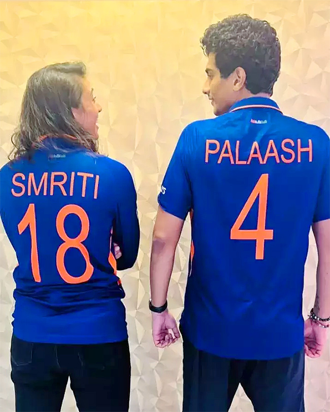 Smriti Mandhana and Palash Muchhal Relationship photos14