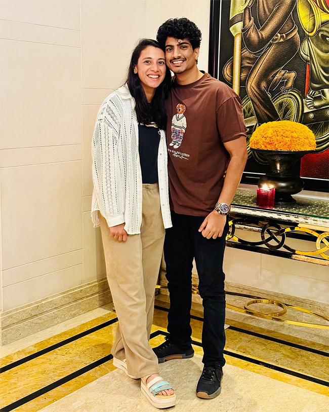 Smriti Mandhana and Palash Muchhal Relationship photos4