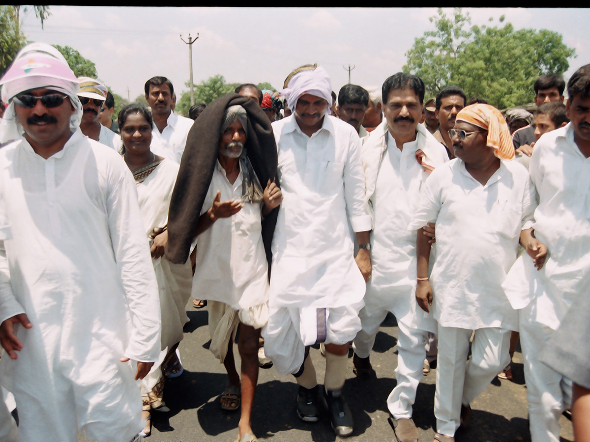 YSR 75th Birth Anniversary and Padayatra Photos73