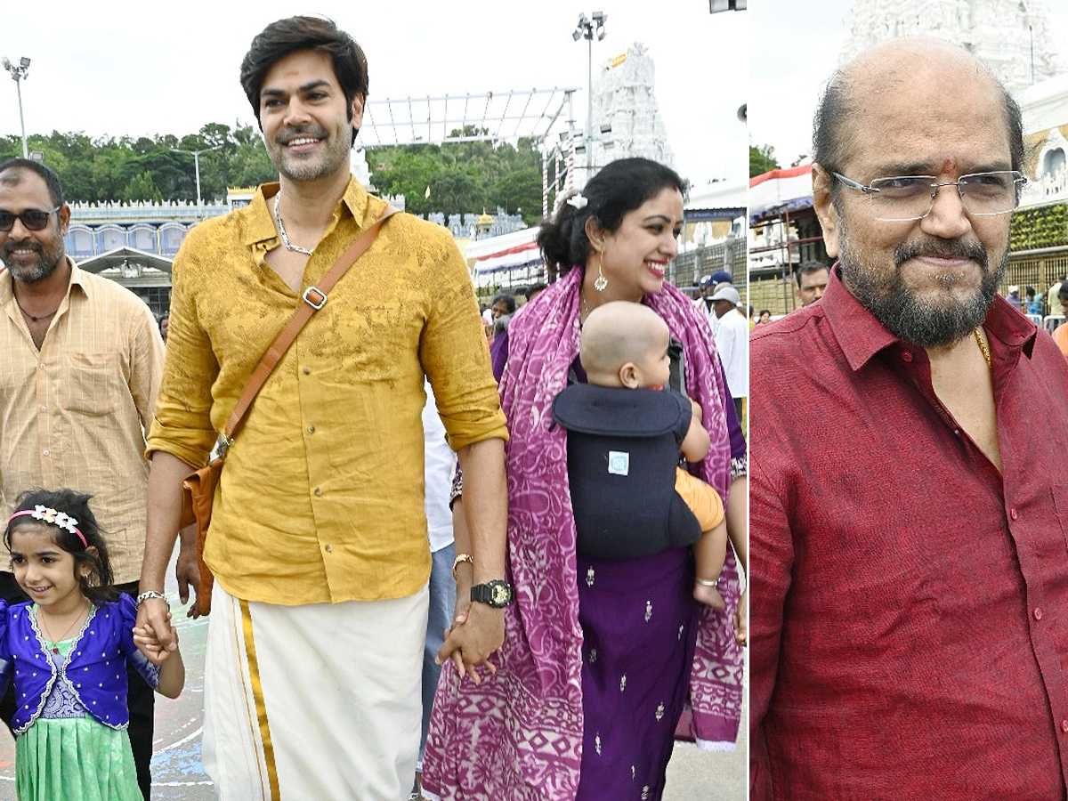 Celebrities Visit Tirumala Tirupati Temple Photos1