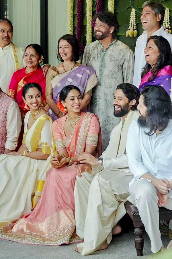 Naga Chaitanya, Sobhita Dhulipala are engaged; Nagarjuna shares First Photos4