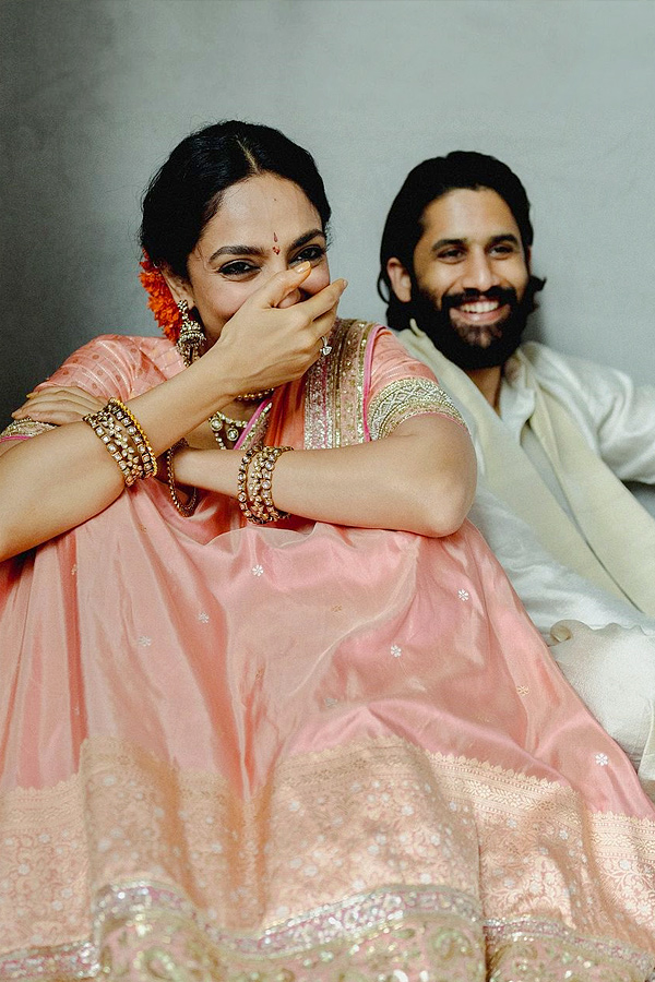 Naga Chaitanya, Sobhita Dhulipala are engaged; Nagarjuna shares First Photos9