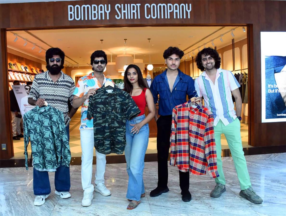 Bigg Boss fame created buzz in Bombay Shirt Company3