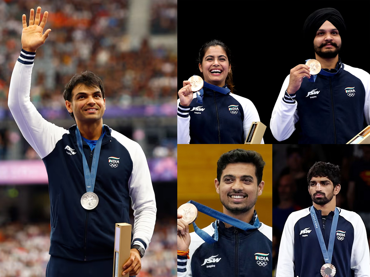 Indian Players Who Won Medals At Paris Olympics 202416