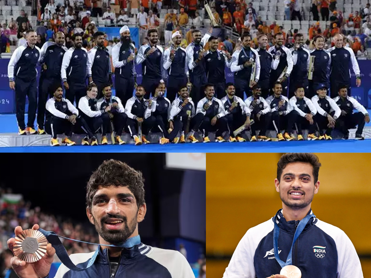 Indian Players Who Won Medals At Paris Olympics 20243