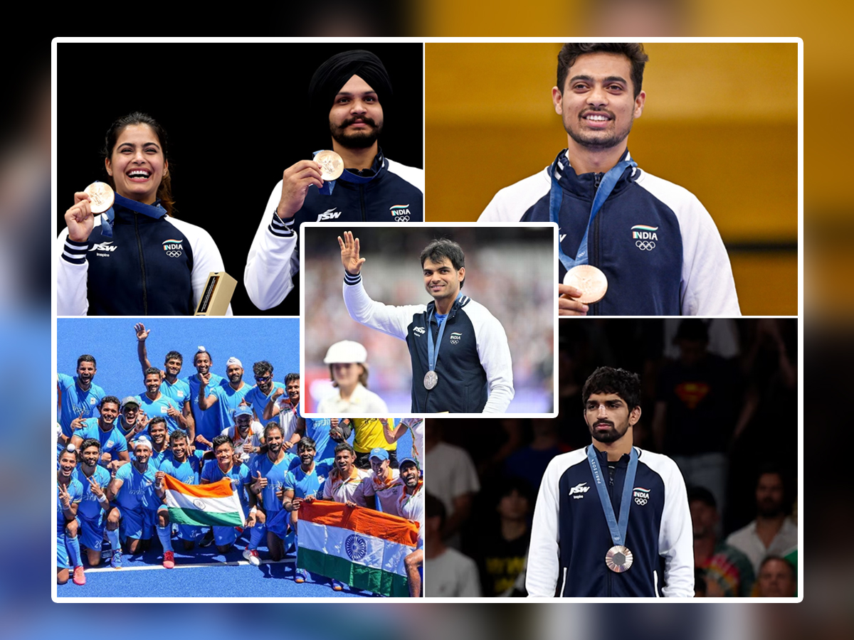 Indian Players Who Won Medals At Paris Olympics 20241