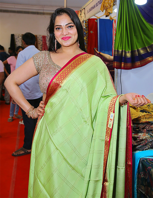 Silk of India Handloom Expo 2024 Ashwini Sree5