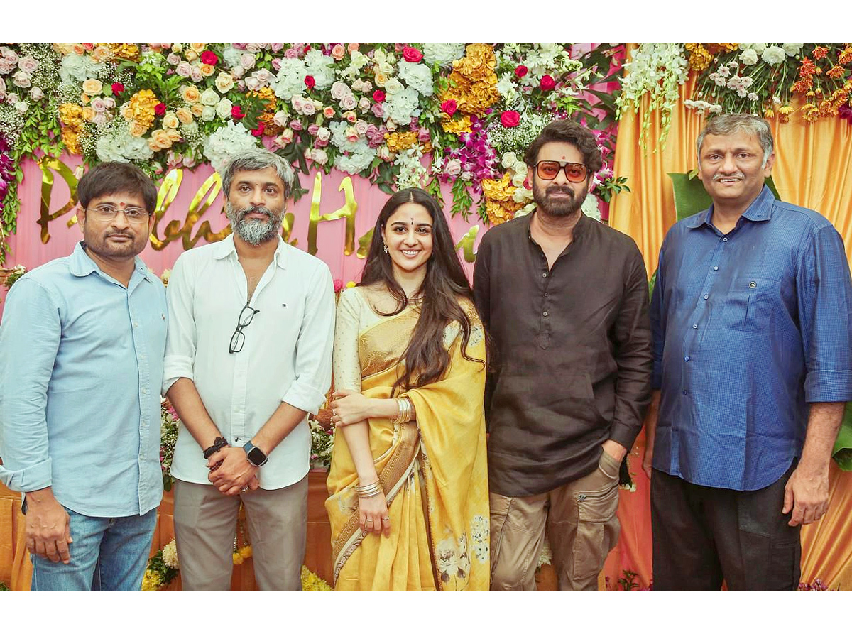 Prabhas And Hanu Raghavapudi Movie Opening Pooja Ceremony Photos1