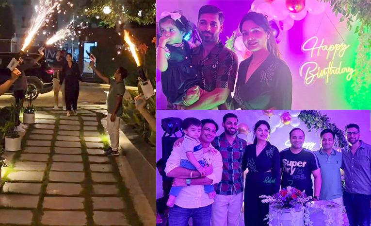 Will remember and cherish forever: Bhuvneshwar Kumar surprises wife on her birthday Photos1