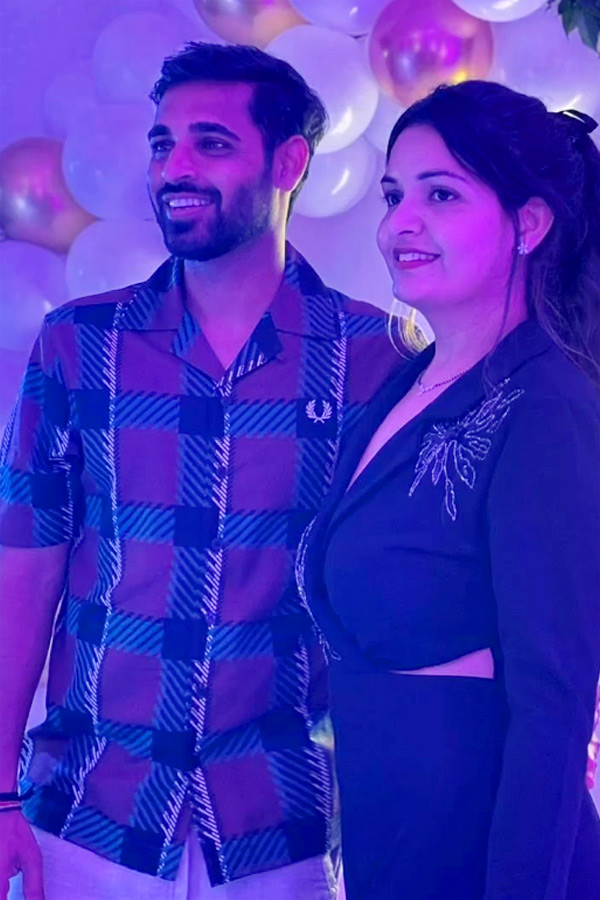 Will remember and cherish forever: Bhuvneshwar Kumar surprises wife on her birthday Photos9