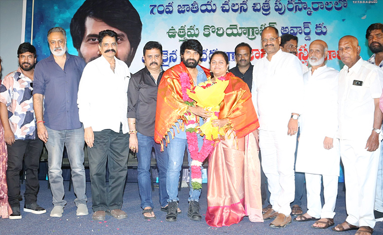 Choreographer Jani Master Ceremony On Winning National Award For Best Choreography Photos5