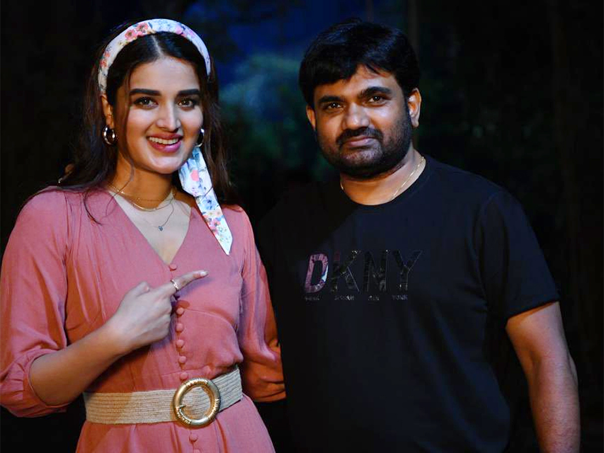 Nidhhi Agerwal Birthday Celebration On Sets of Prabhas Raja Saab3