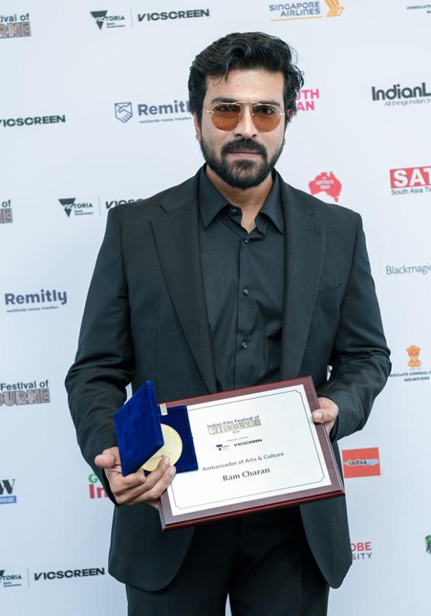 Ram Charan in Indian Film Festival of Melbourne Awards11