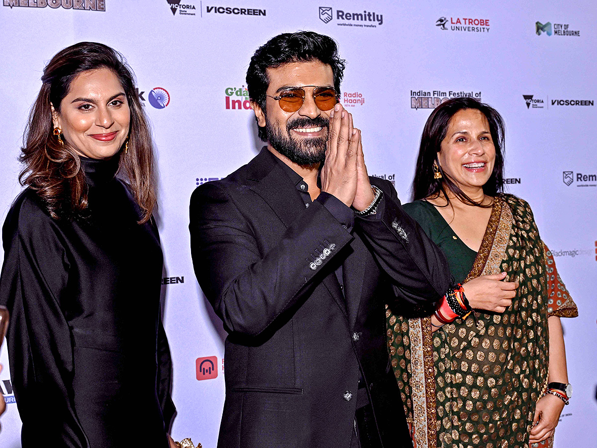 Ram Charan in Indian Film Festival of Melbourne Awards6