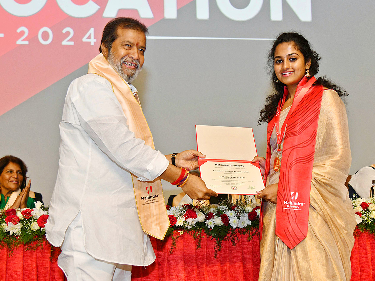 Bahadurpally mahindra university Convocation Photos 6