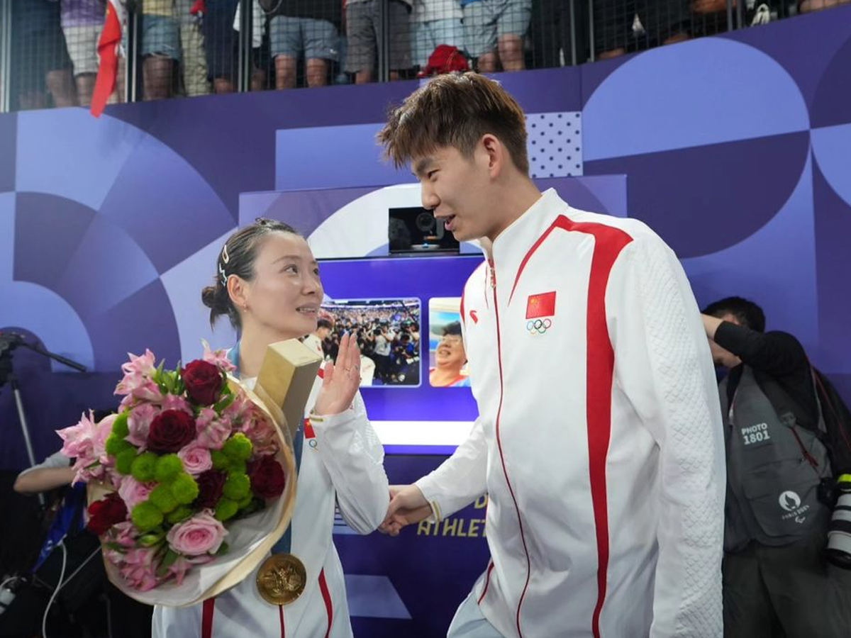 Chinese Badminton Players Got Engaged In Paris Olympics Photos Goes Viral10