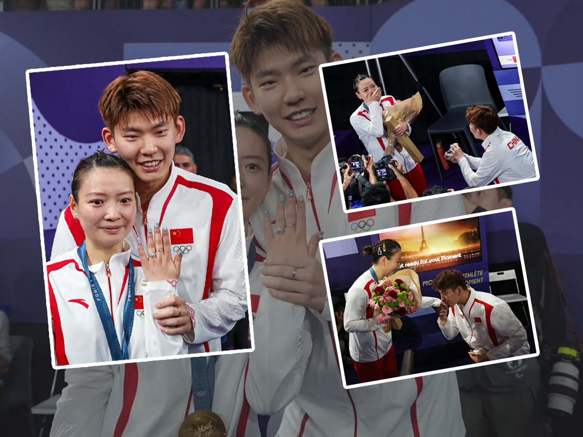 Chinese Badminton Players Got Engaged In Paris Olympics Photos Goes Viral1