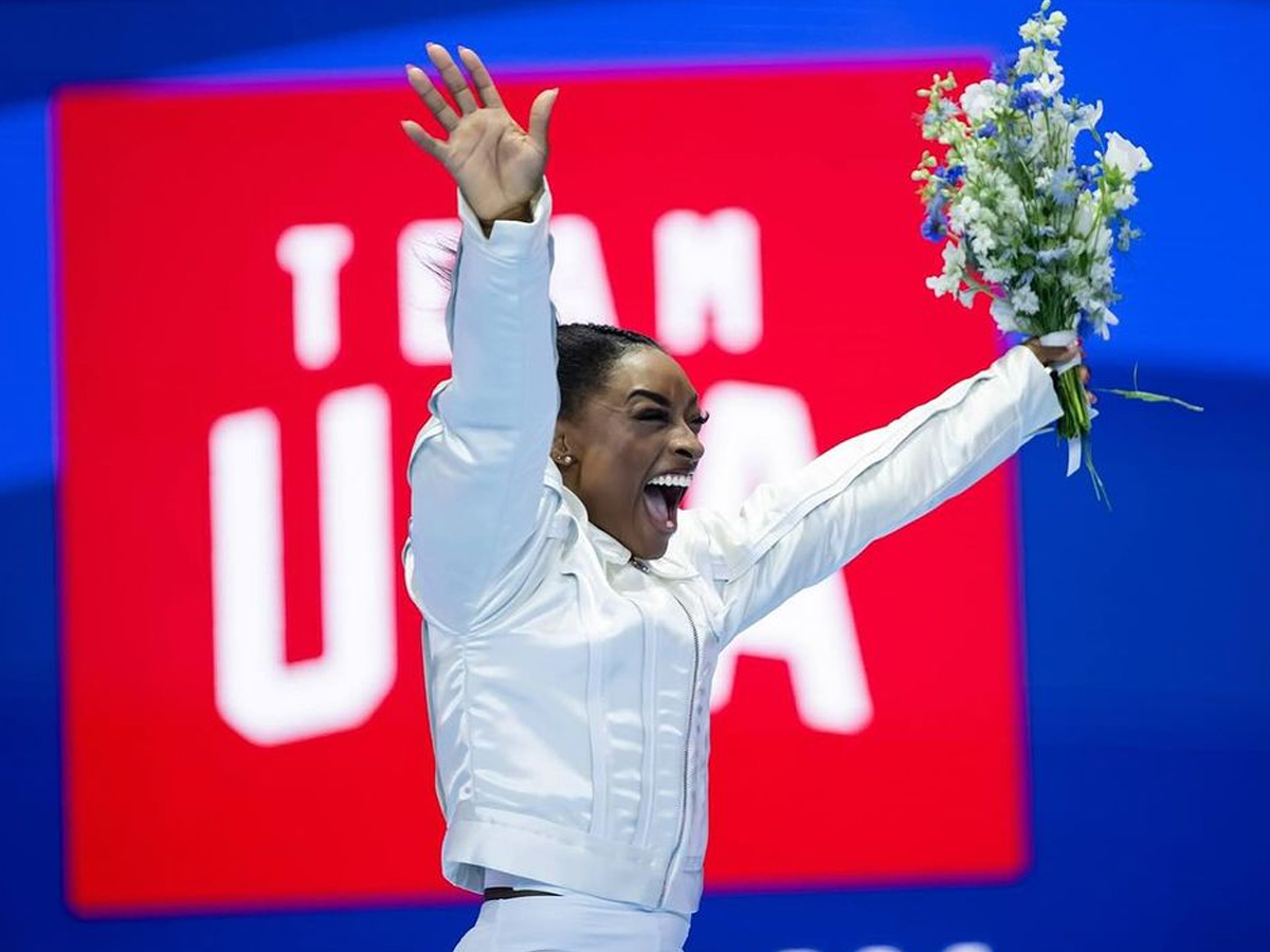 Simone Biles Hatrick Of Gold Medals In Paris Olympics7