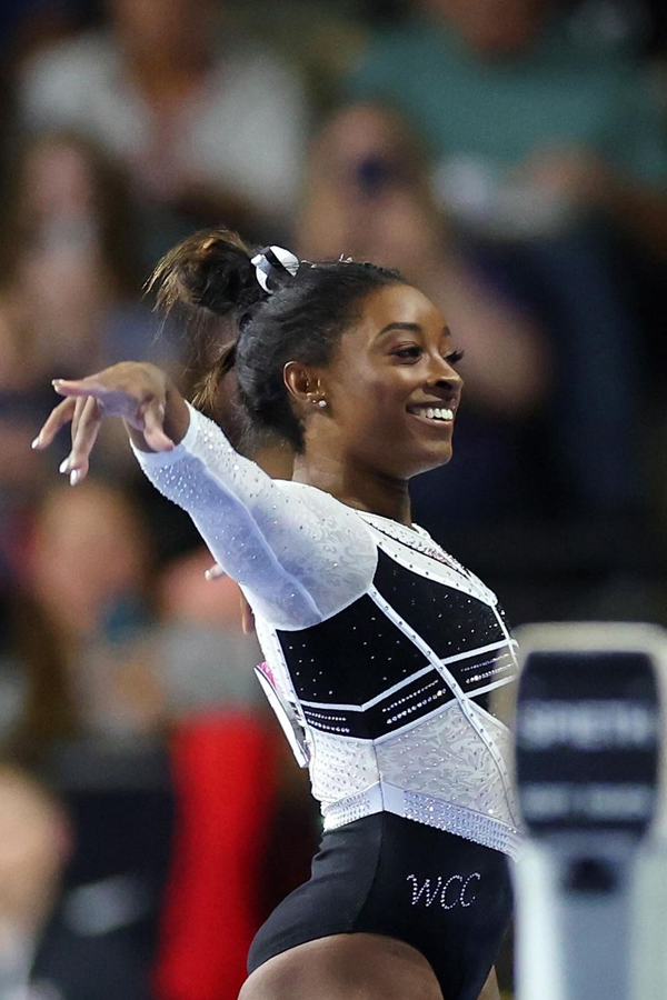 Simone Biles Hatrick Of Gold Medals In Paris Olympics10