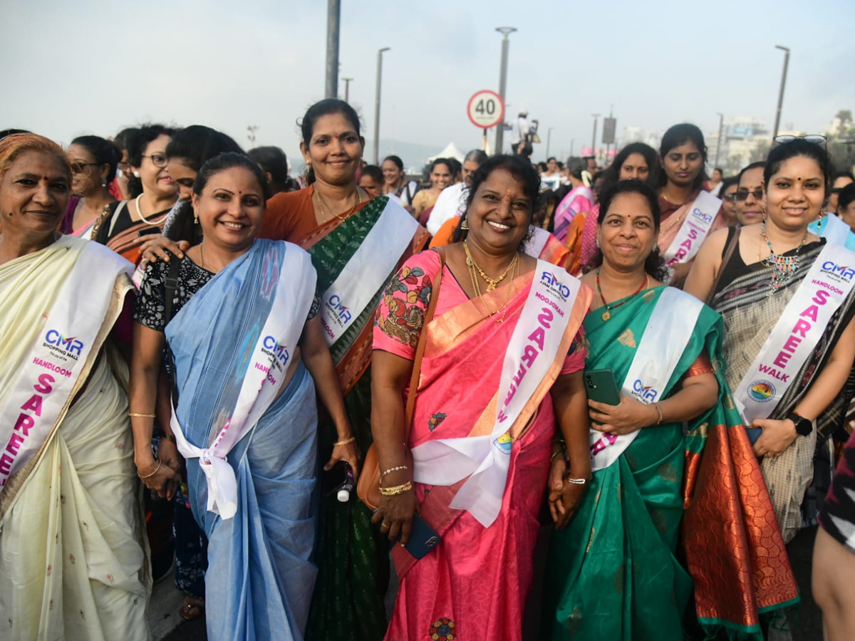 Special Walk Rally For Handloom Sarees In Visakha15