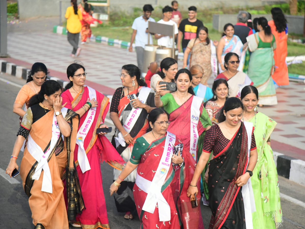 Special Walk Rally For Handloom Sarees In Visakha19