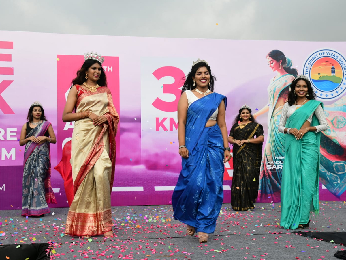 Special Walk Rally For Handloom Sarees In Visakha3