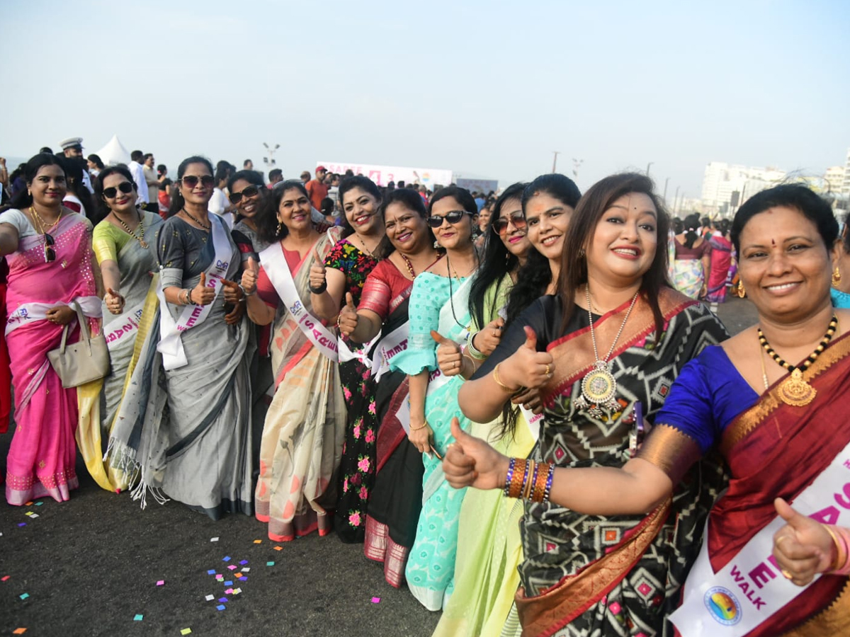 Special Walk Rally For Handloom Sarees In Visakha22